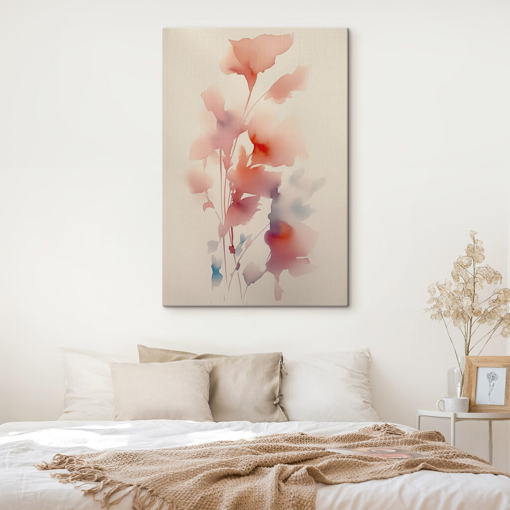 Watercolor painting of flowers Watercolor painting of flowers