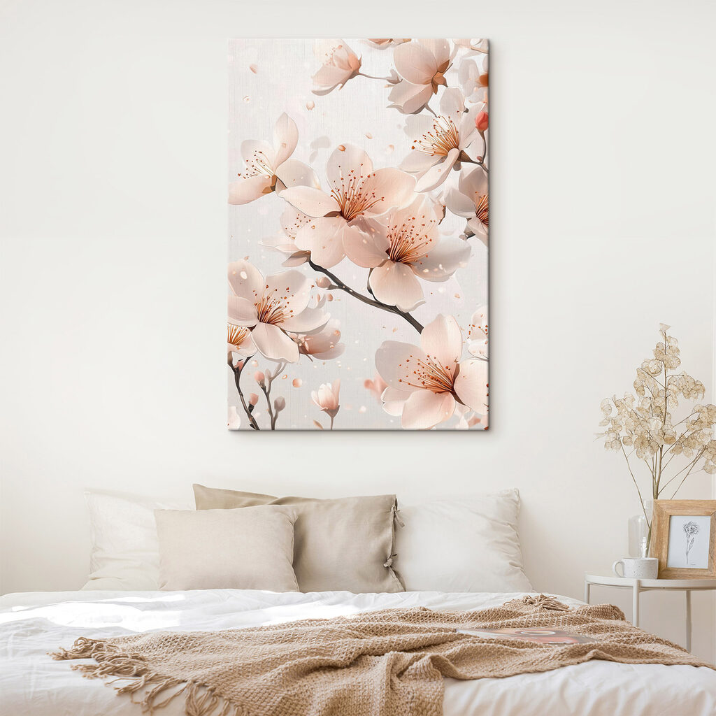 Delicate blossoms in soft hues Delicate blossoms in soft hues