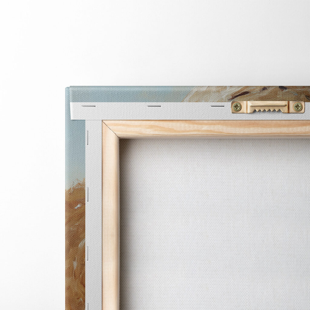 Woman wearing a straw hat