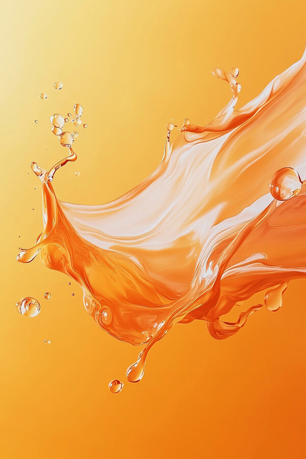 Fluid motion in vibrant hues Fluid motion in vibrant hues