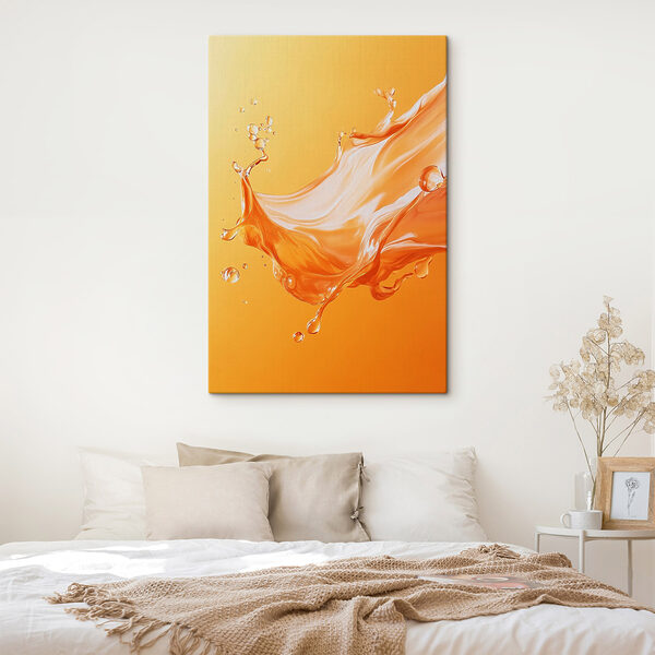 Fluid motion in vibrant hues Fluid motion in vibrant hues
