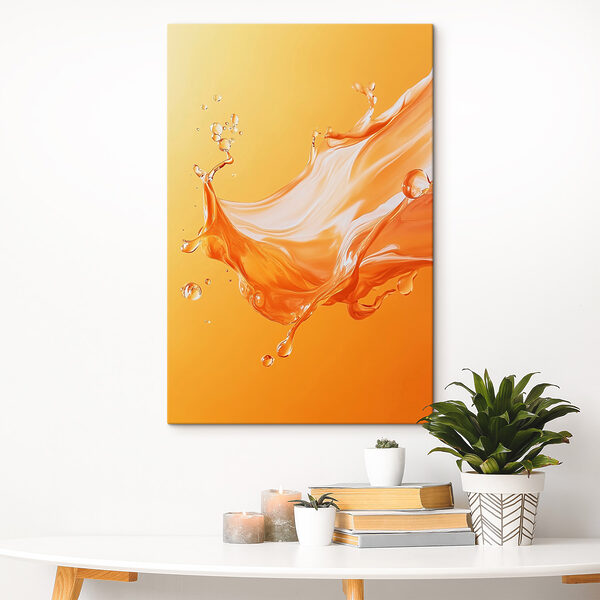 Fluid motion in vibrant hues Fluid motion in vibrant hues