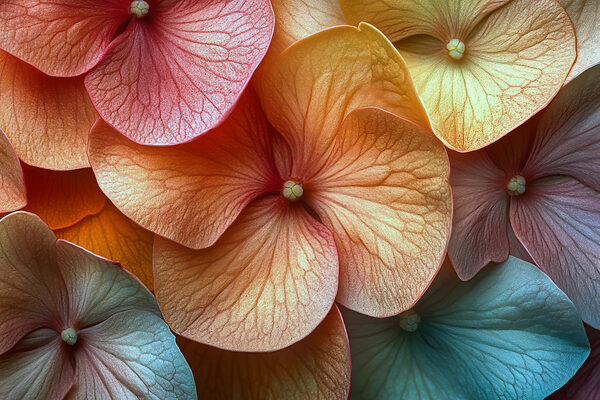Delicate petals in soft hues Delicate petals in soft hues