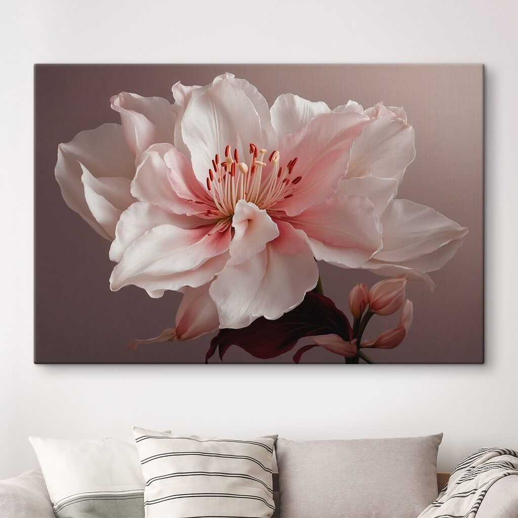 Delicate petals in soft hues