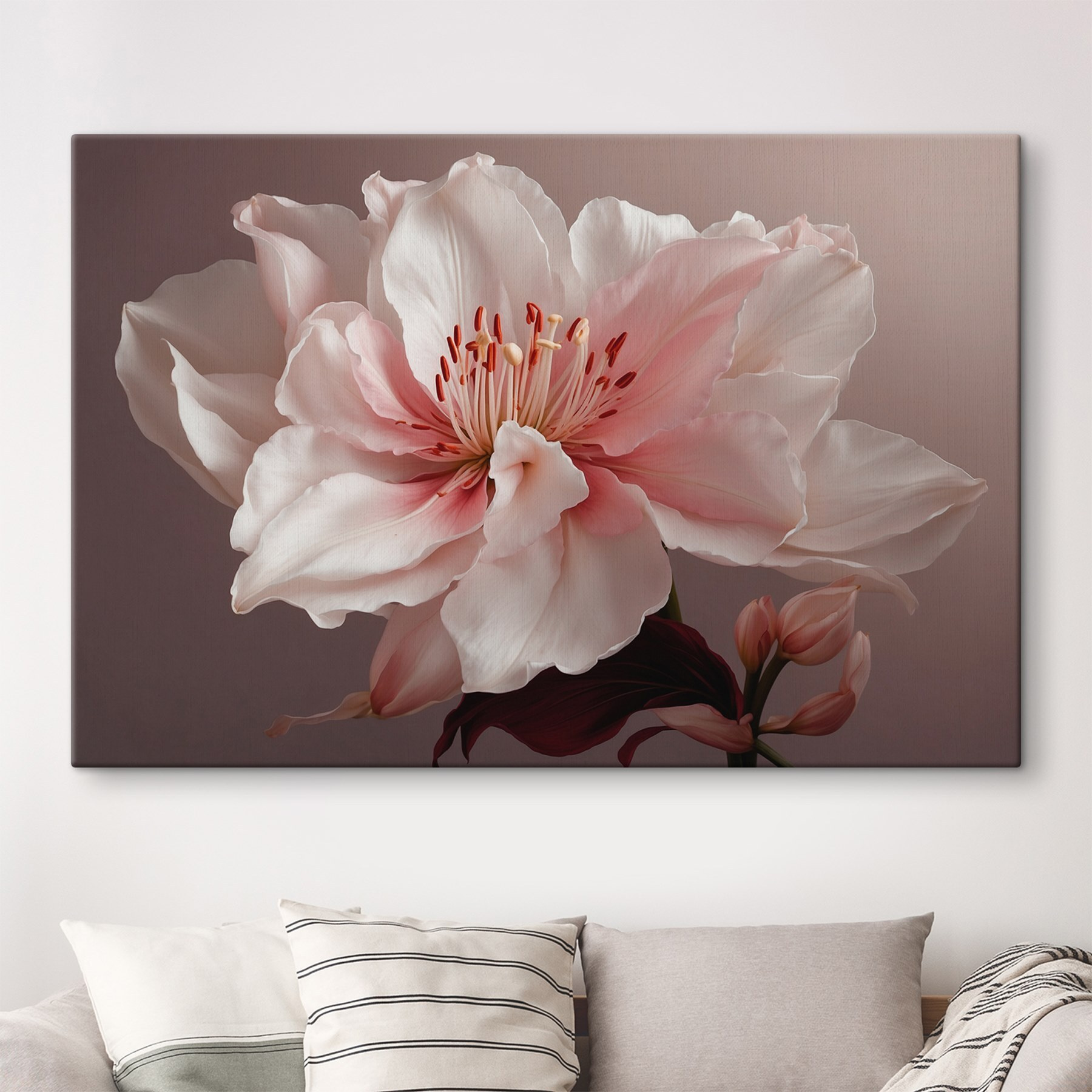 Delicate petals in soft hues