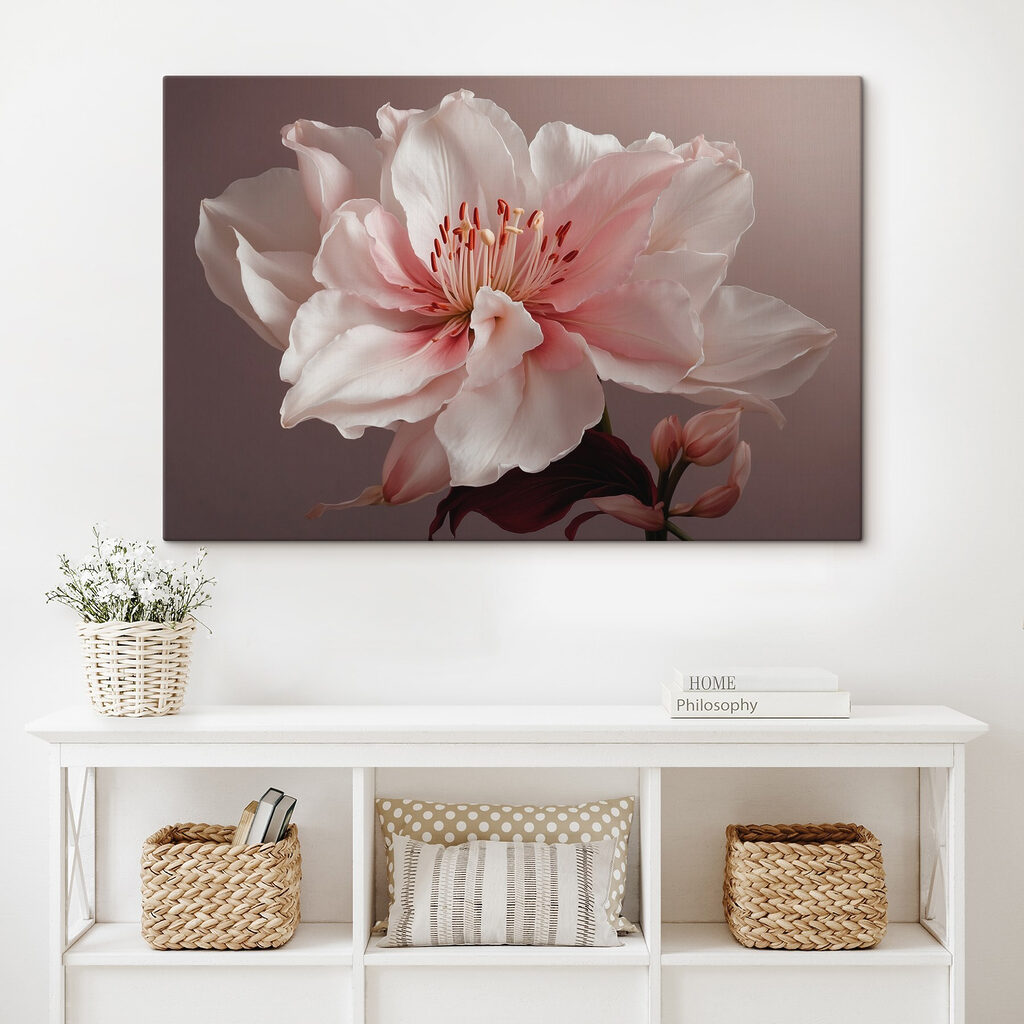 Delicate petals in soft hues