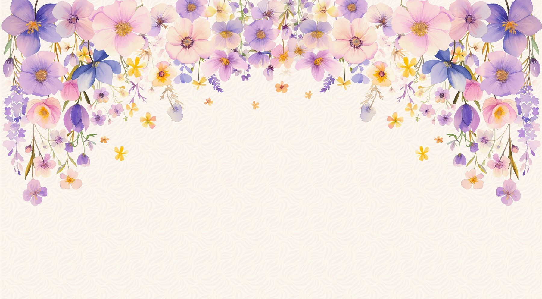 Group of flowers on a white background Group of flowers on a white background