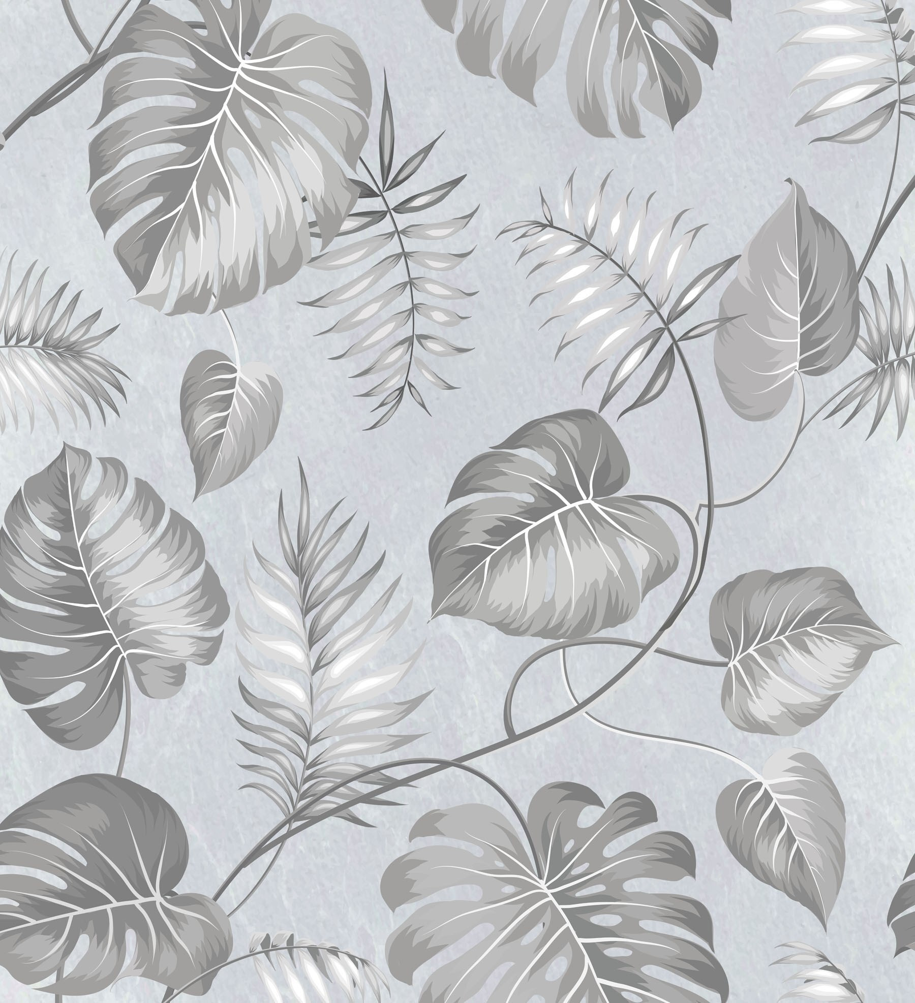 Grey and white floral pattern Grey and white floral pattern