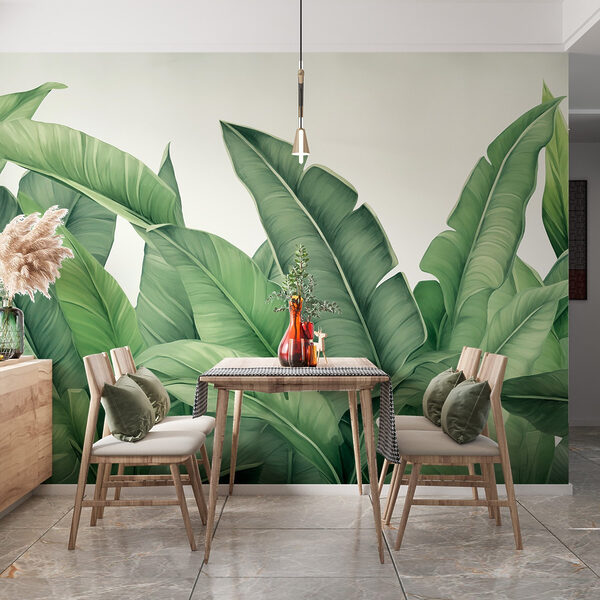 Group of green leaves