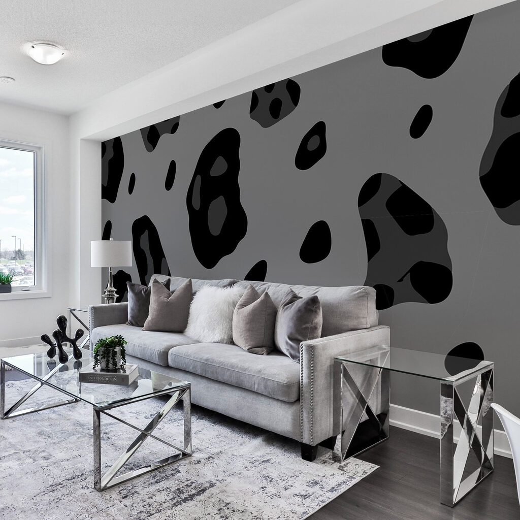 Abstract black and gray pattern Abstract black and gray pattern