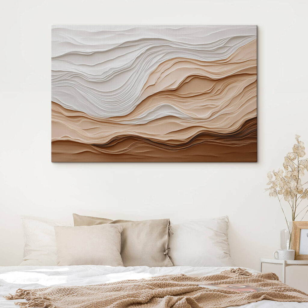 White and brown paper cut shapes White and brown paper cut shapes