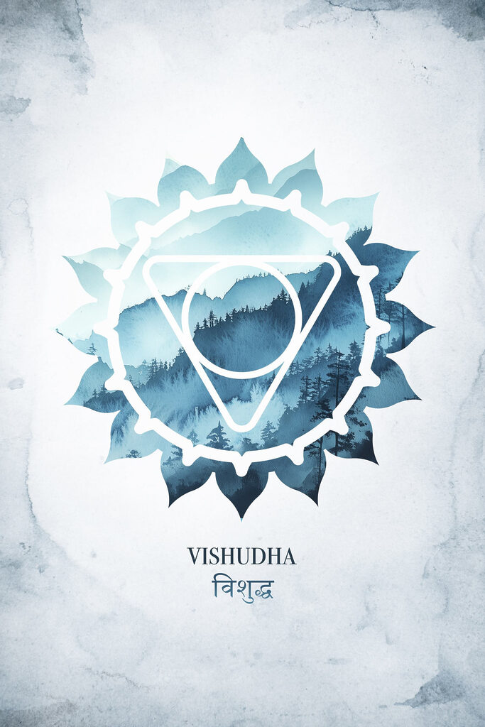 Logo of a triangle in a circle