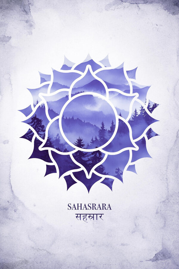 Blue and white flower design Blue and white flower design