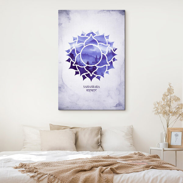 Blue and white flower design Blue and white flower design