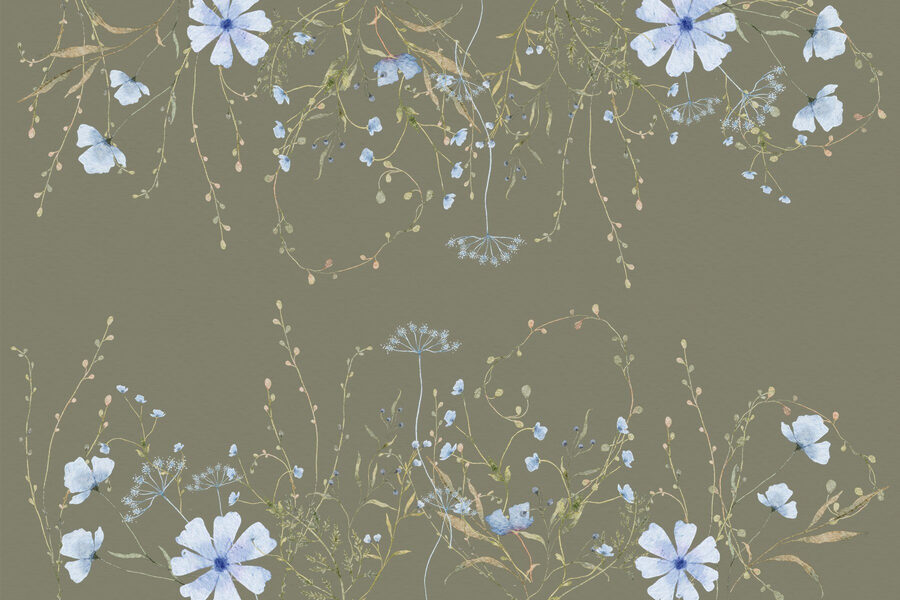 Pattern of flowers and plants Pattern of flowers and plants