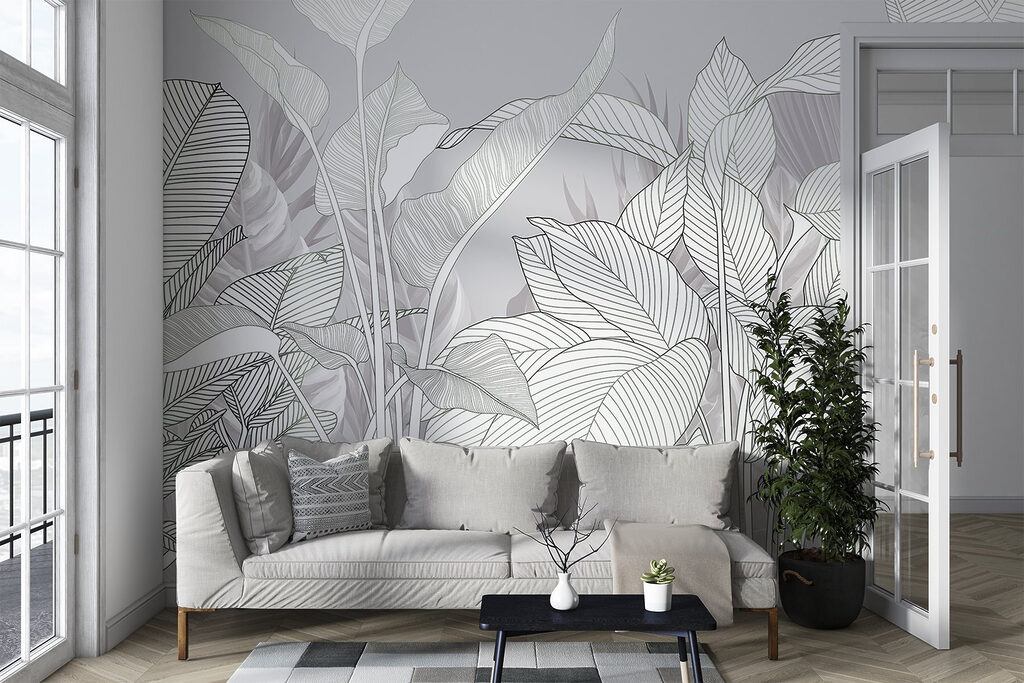 Elegant lines of nature's beauty