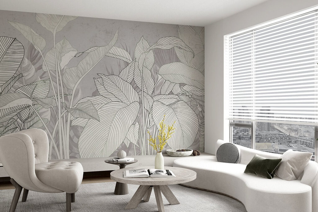Elegant lines of nature's beauty