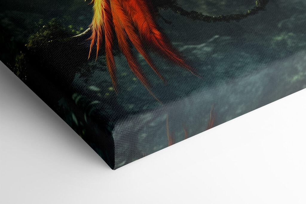 Colorful bird sitting on a tree branch Colorful bird sitting on a tree branch