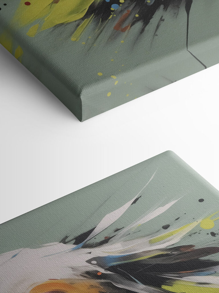 Painting of a dog Painting of a dog