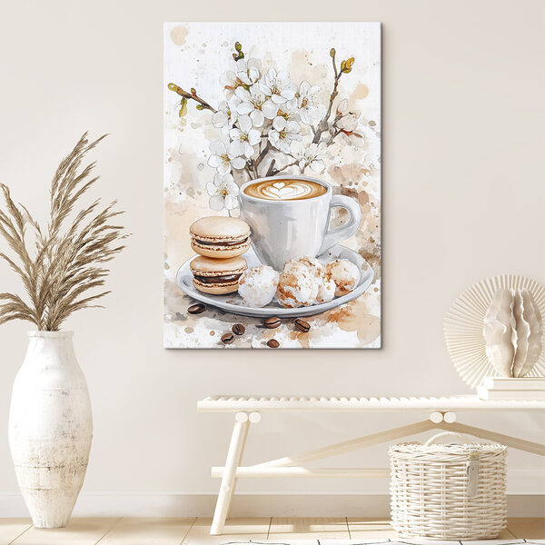 Cup of coffee and cookies Cup of coffee and cookies