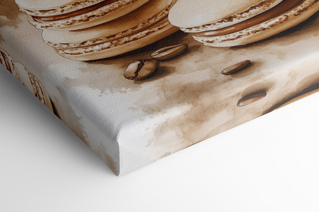 Cup of coffee and macaroons Cup of coffee and macaroons