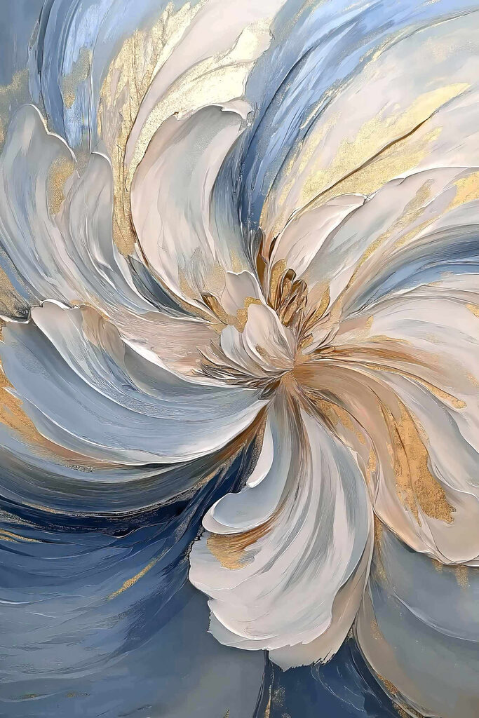 Soft petals in calming hues Soft petals in calming hues