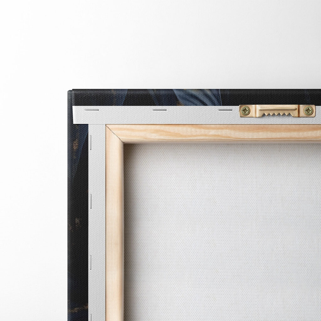 Yellow snake with black leaves