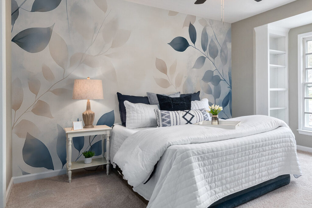 Delicate leaves in soft hues Delicate leaves in soft hues