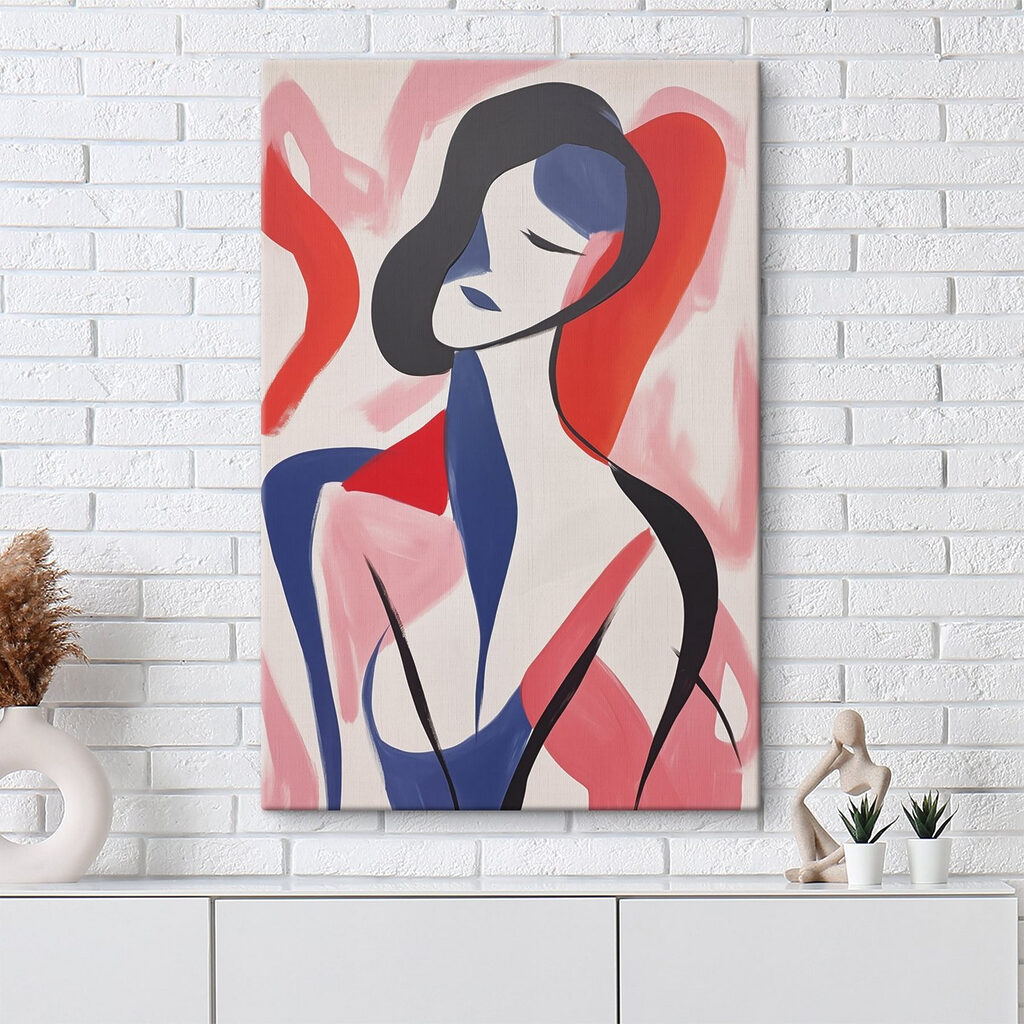 Painting of a woman Painting of a woman