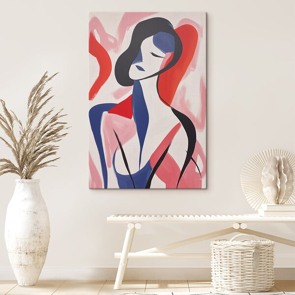 Painting of a woman Painting of a woman