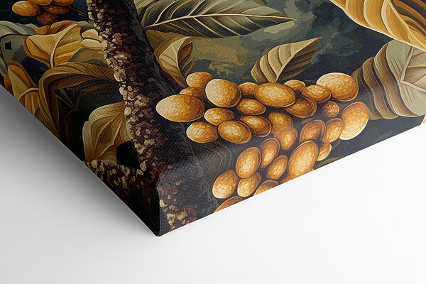 Painting of a tree with fruits Painting of a tree with fruits