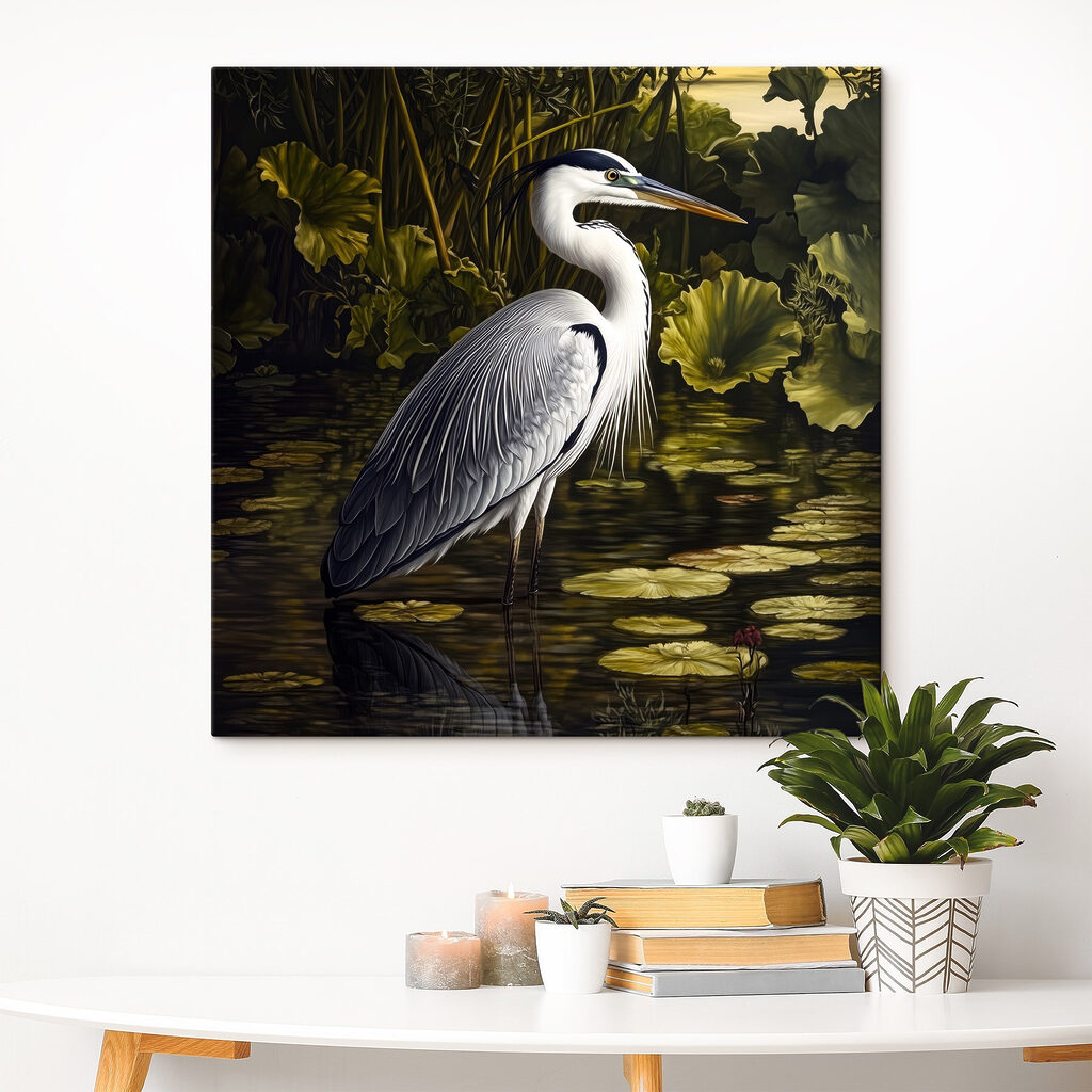 Bird standing in water