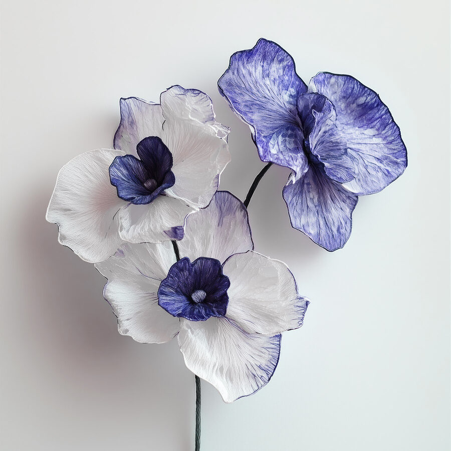 Delicate blooms in soft hues Delicate blooms in soft hues