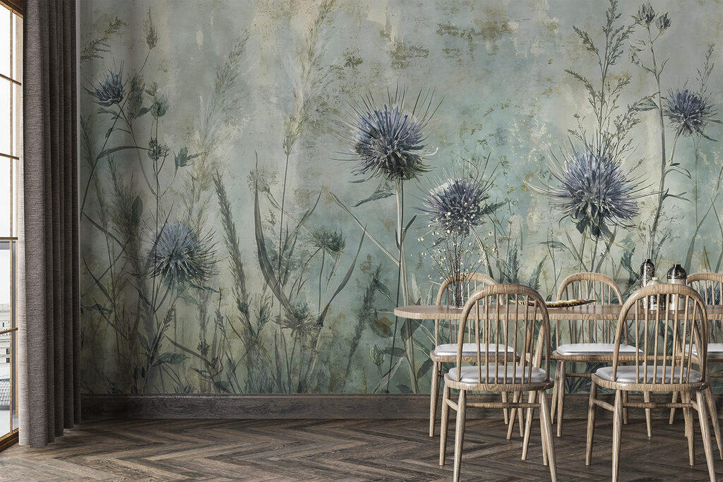 Painting of flowers and plants Painting of flowers and plants