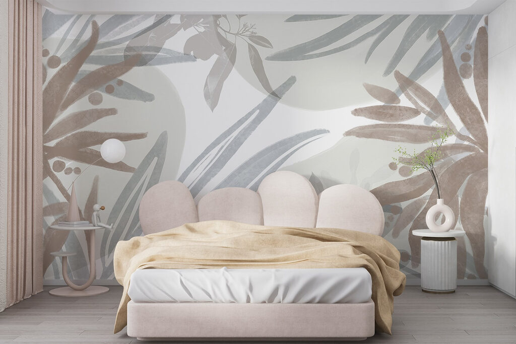 Floral patterns in soft pastel hues