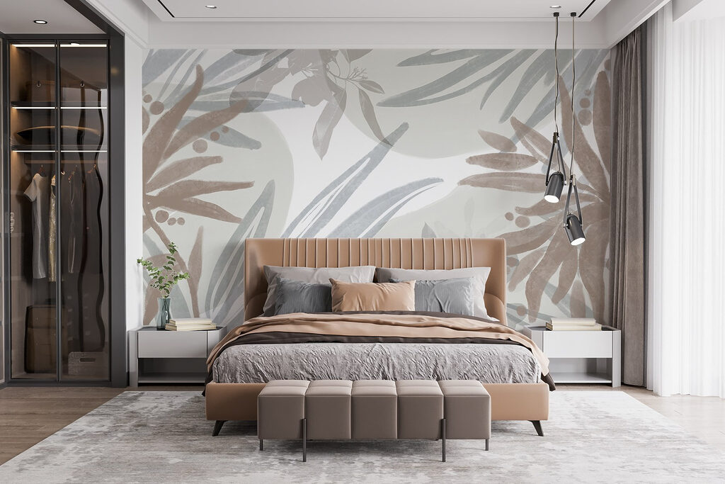 Floral patterns in soft pastel hues