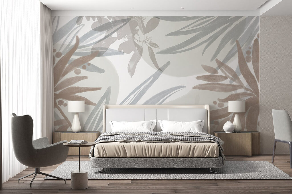 Floral patterns in soft pastel hues