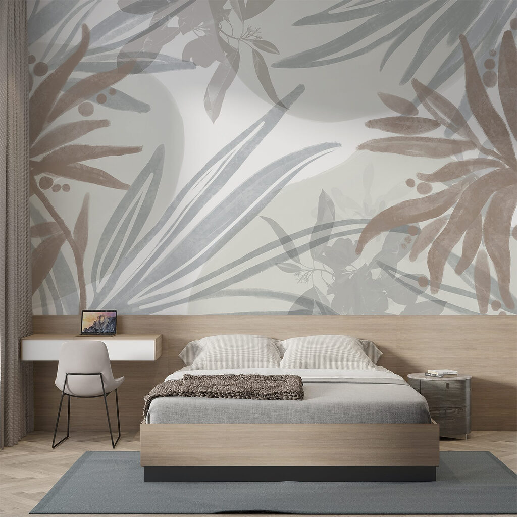 Floral patterns in soft pastel hues