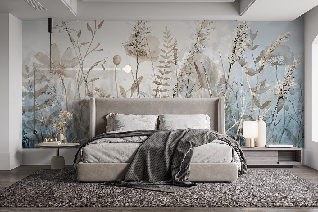 Painting of flowers and plants Painting of flowers and plants