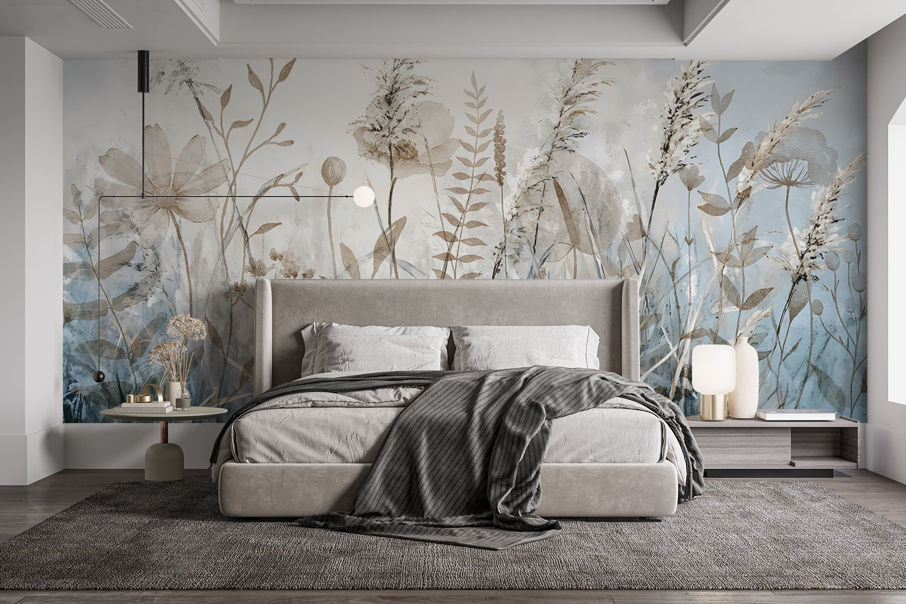 Painting of flowers and plants Painting of flowers and plants