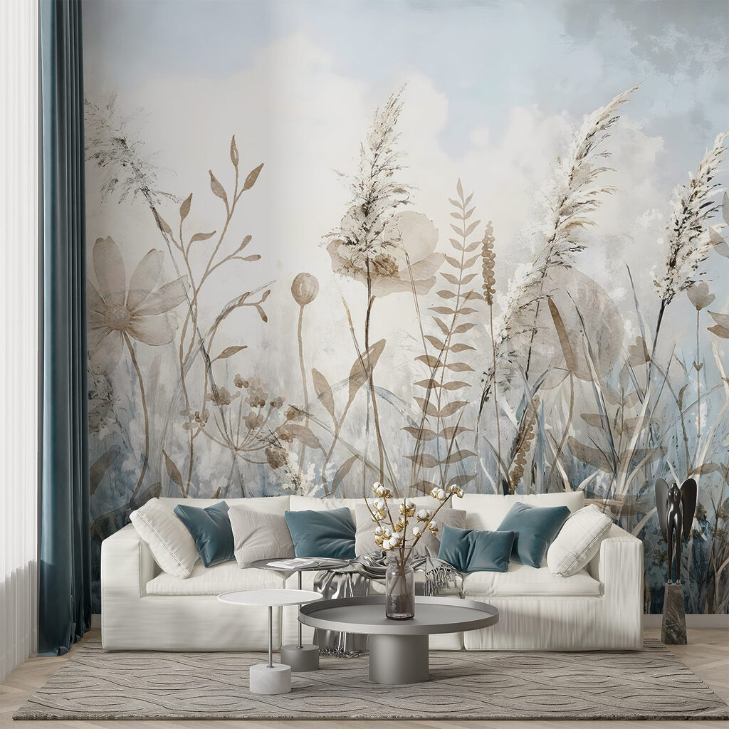 Painting of flowers and plants Painting of flowers and plants