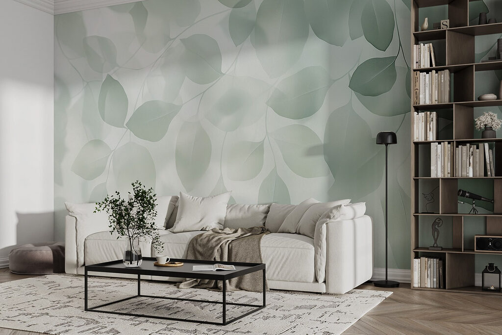 Gentle leaves in soft light