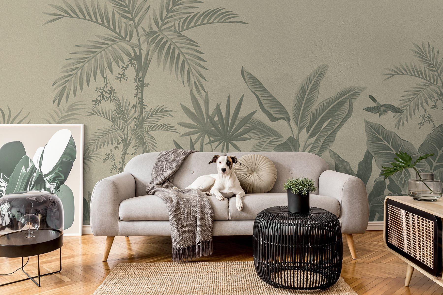 Wallpaper with plants on it Wallpaper with plants on it