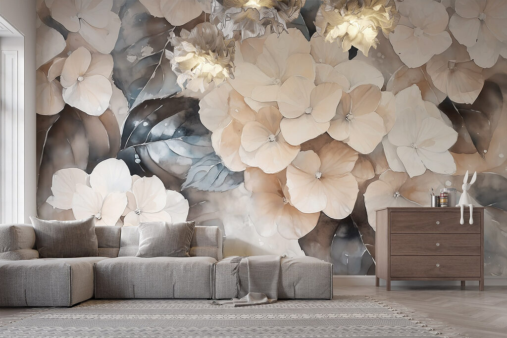 Delicate blooms in soft hues Delicate blooms in soft hues