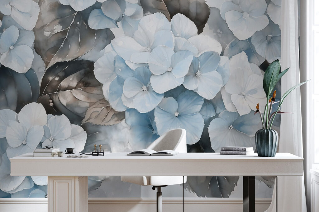 Soft flowers in tranquil hues Soft flowers in tranquil hues