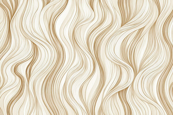 White and brown wavy pattern White and brown wavy pattern