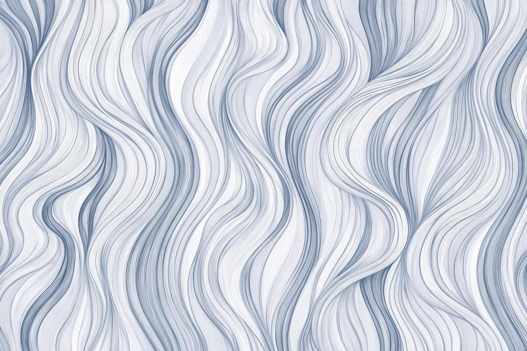 White and blue wavy pattern White and blue wavy pattern