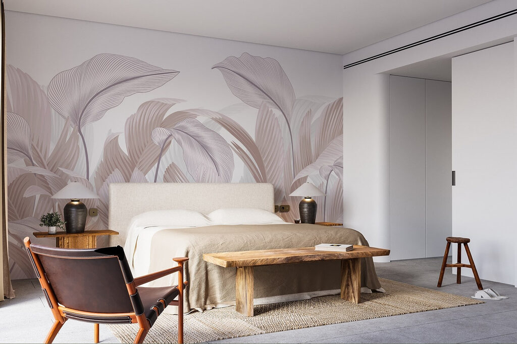 Delicate lines of nature's beauty