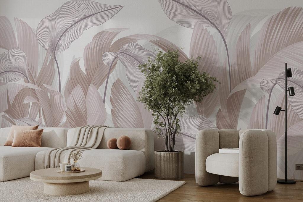 Delicate lines of nature's beauty