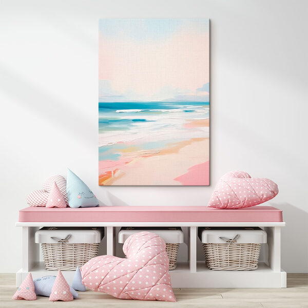 Beach with waves and sand Beach with waves and sand